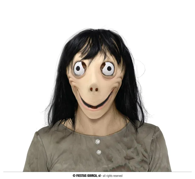 Guirca Maschera Ragazza Internet Maschera Lattice Horror