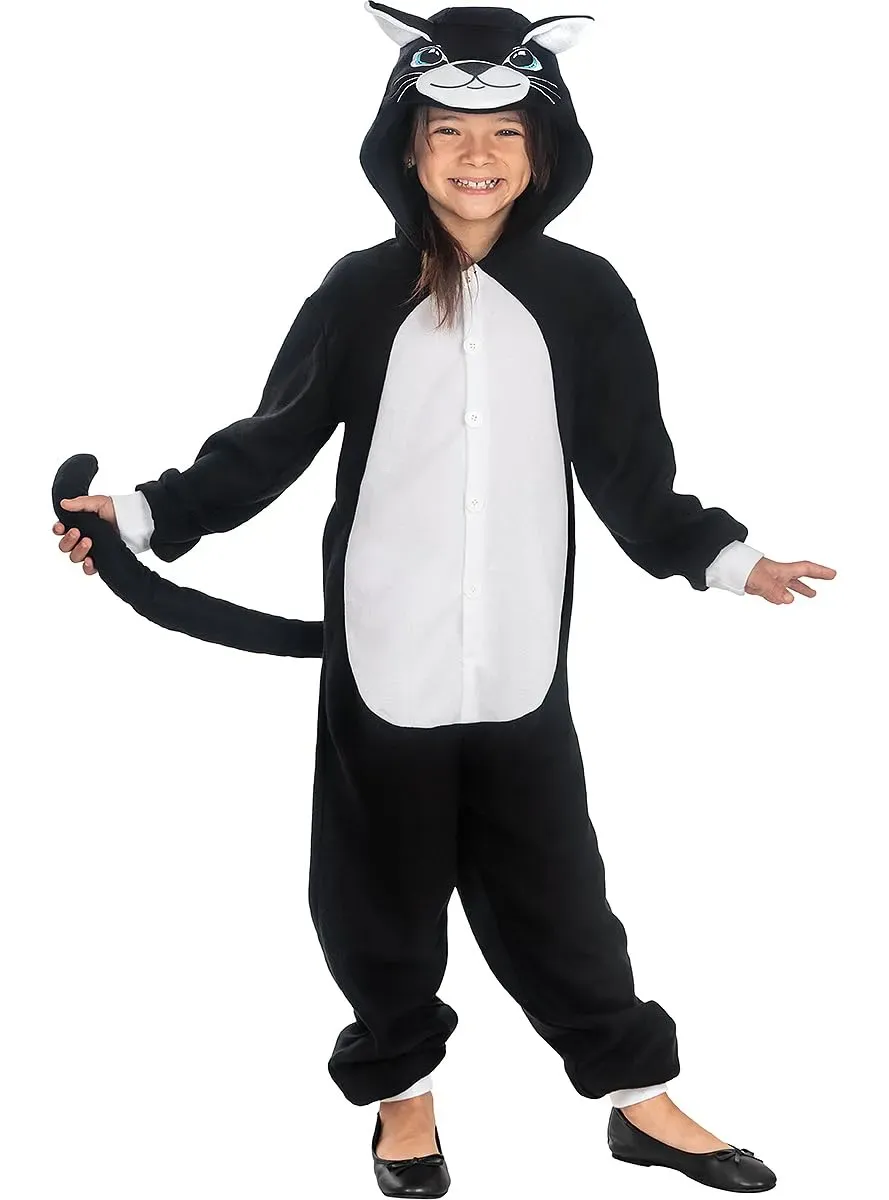 Funidelia Gattino Kitten costume gatto nero 7-9 anni