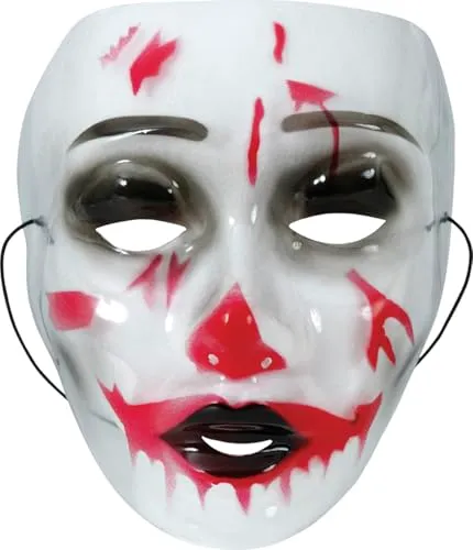 Fiestas Guirca Maschera Donna insanguinata trasparente