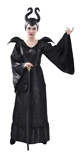 P'tit Clown Regina Malvagia costume adulto nero viola