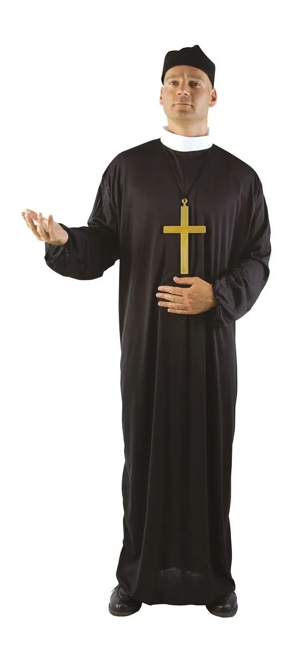 P'tit Clown 08931 Costume Adulto Nero Taglia Unica