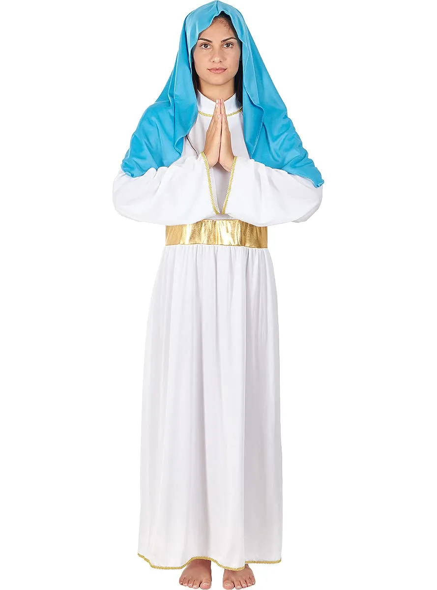 Funidelia Vergine Maria costume donna bianco M-L