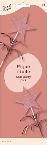 P'tit Clown Re22629 fontana stella oro rosa 2 pz