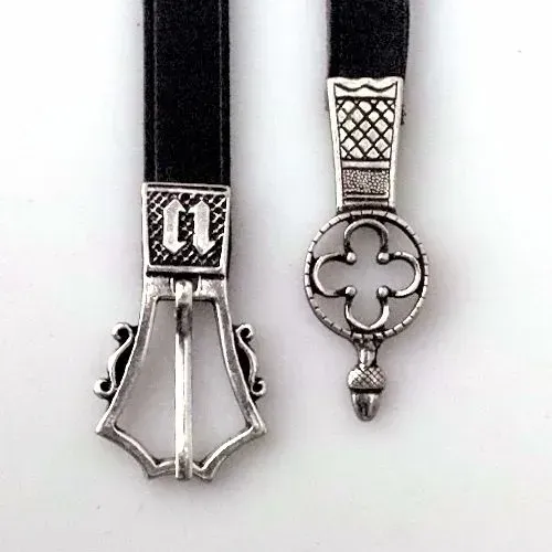 La Bottega di Merlino Cintura Medievale Pelle 5 cm