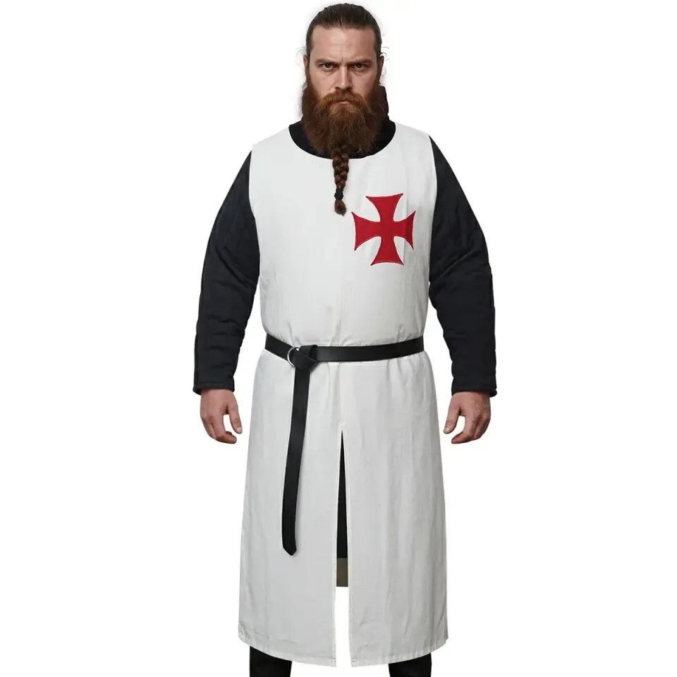La Bottega di Merlino Tunica templare costume in cotone