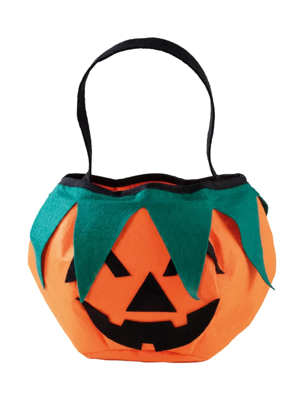 P'tit Clown Cesto Zucca cestino feltro Halloween