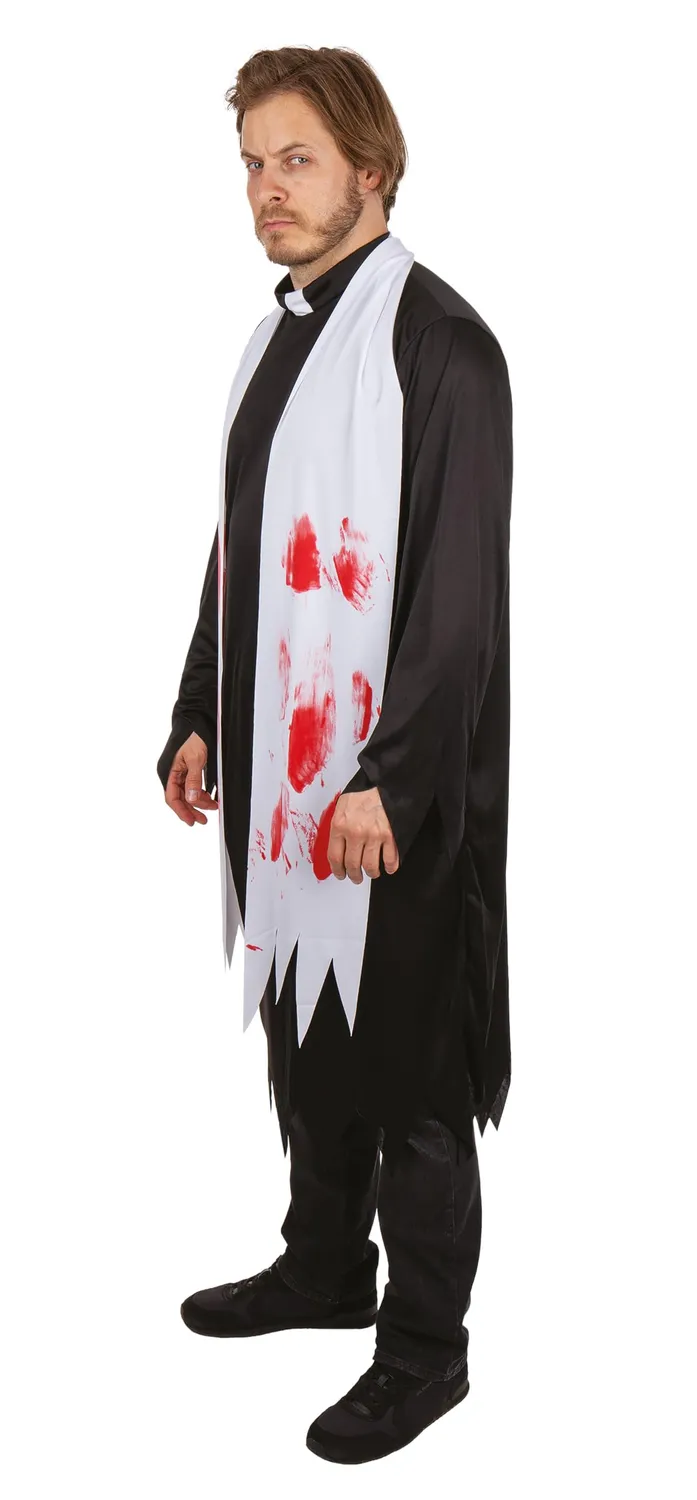 P'tit Clown Re22129 costume sacerdote insanguinato S/M