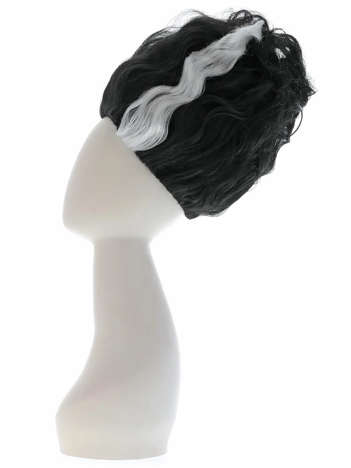 Smiffys Bride of Frankenstein parrucca bimba nera