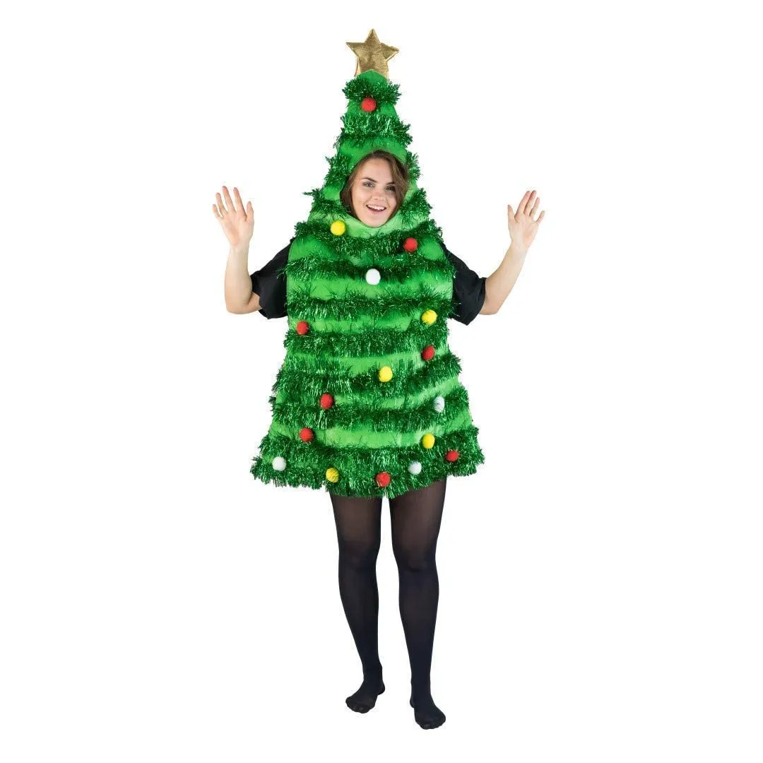 Bodysocks Albero di Natale Costume Adulto Verde