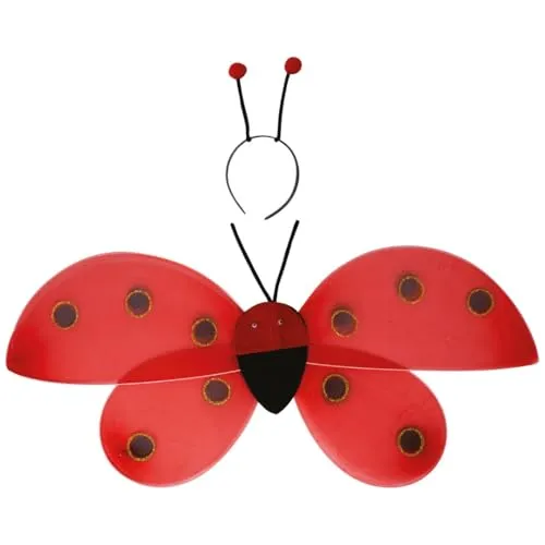 P'tit Clown 52310 ali coccinella adulto 48x45 cm
