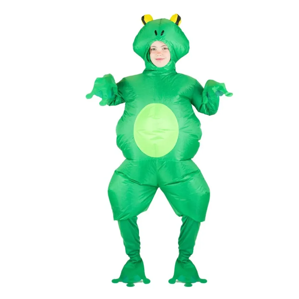 Bodysocks Rana Costume Gonfiabile Bambino Verde