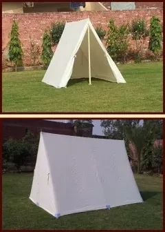 La Bottega di Merlino Tenda Medievale 2x2,3x1,8 m Naturale