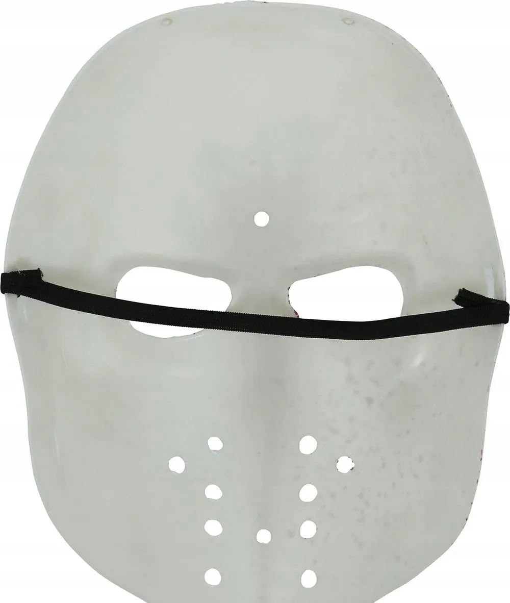 Fiestas Guirca Hockey maschera bianca per Halloween