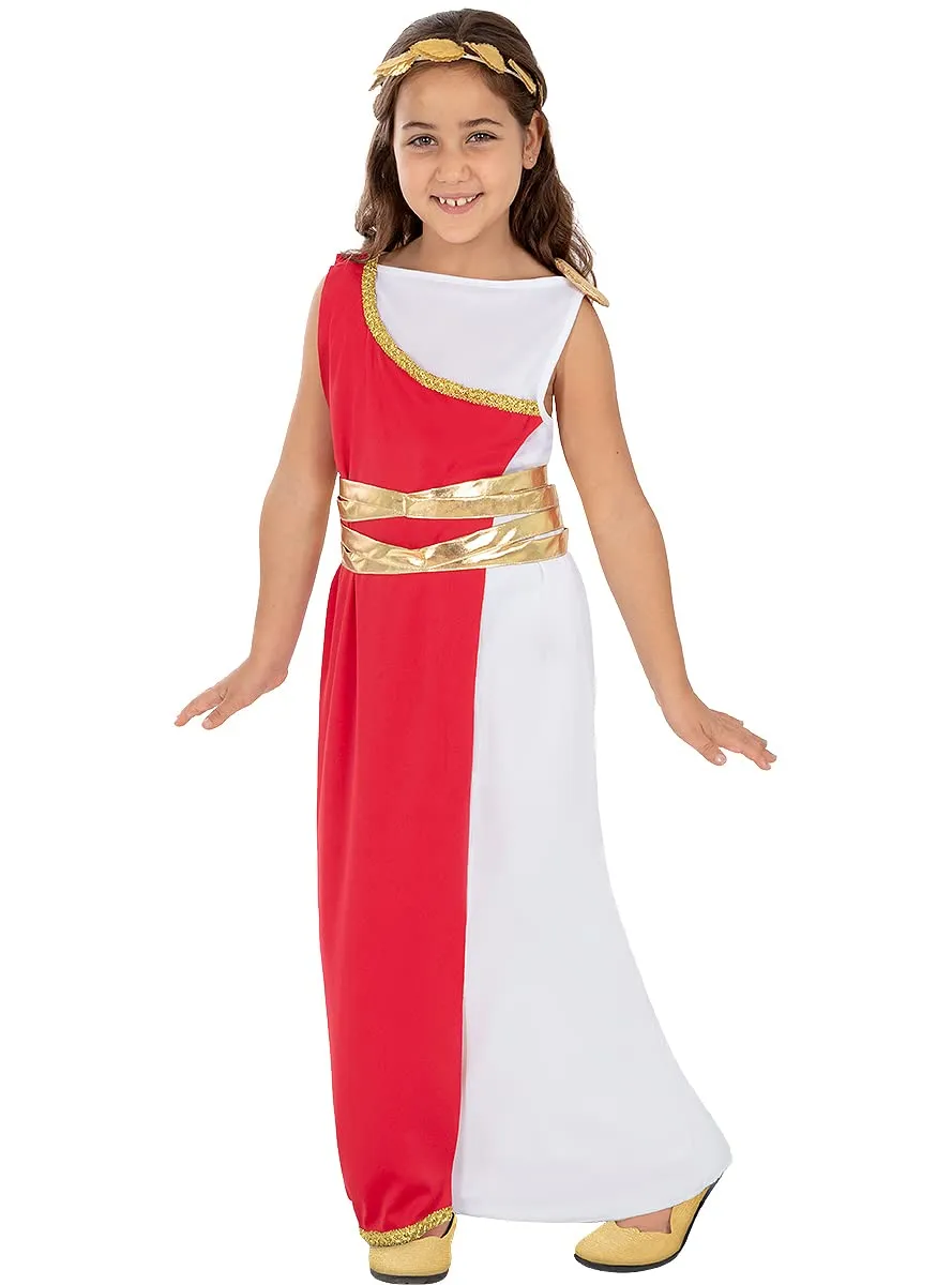 Funidelia Romana costume bambina 3-4 anni porpora