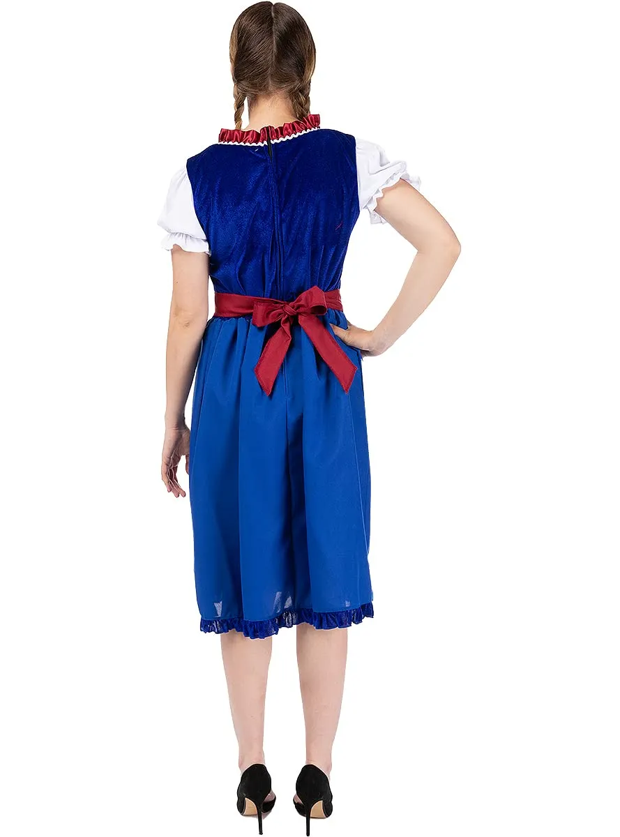 Funidelia Costume Tirolese Donna Oktoberfest Marrone Bavaresi
