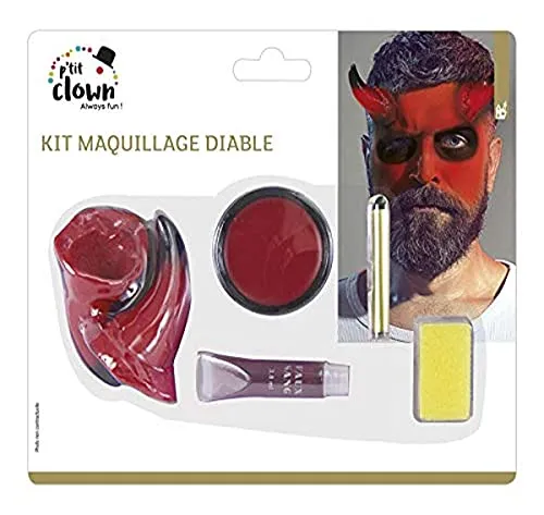 P'tit Clown 12900 kit trucco diavolo con corna