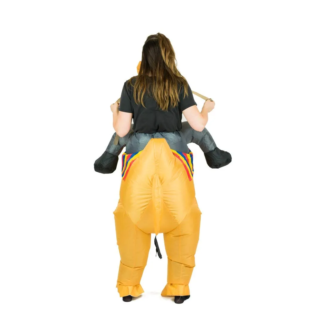 Bodysocks Costume Gonfiabile Cammello Adulti Taglia Unica