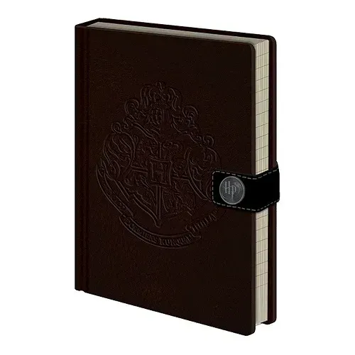La Bottega di Merlino Hogwarts Agenda A5 similpelle marrone