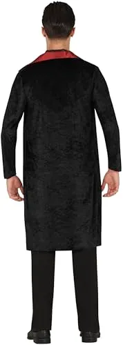 Fiestas Guirca Vampiro costume uomo L 52-54 nero granata
