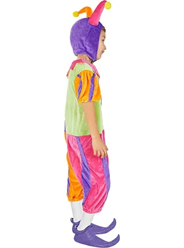 Funidelia Giullare costume bambino rosso 3-4 anni