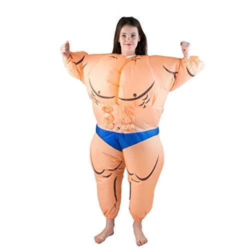 Bodysocks Bodybuilder costume gonfiabile bambino muscoloso
