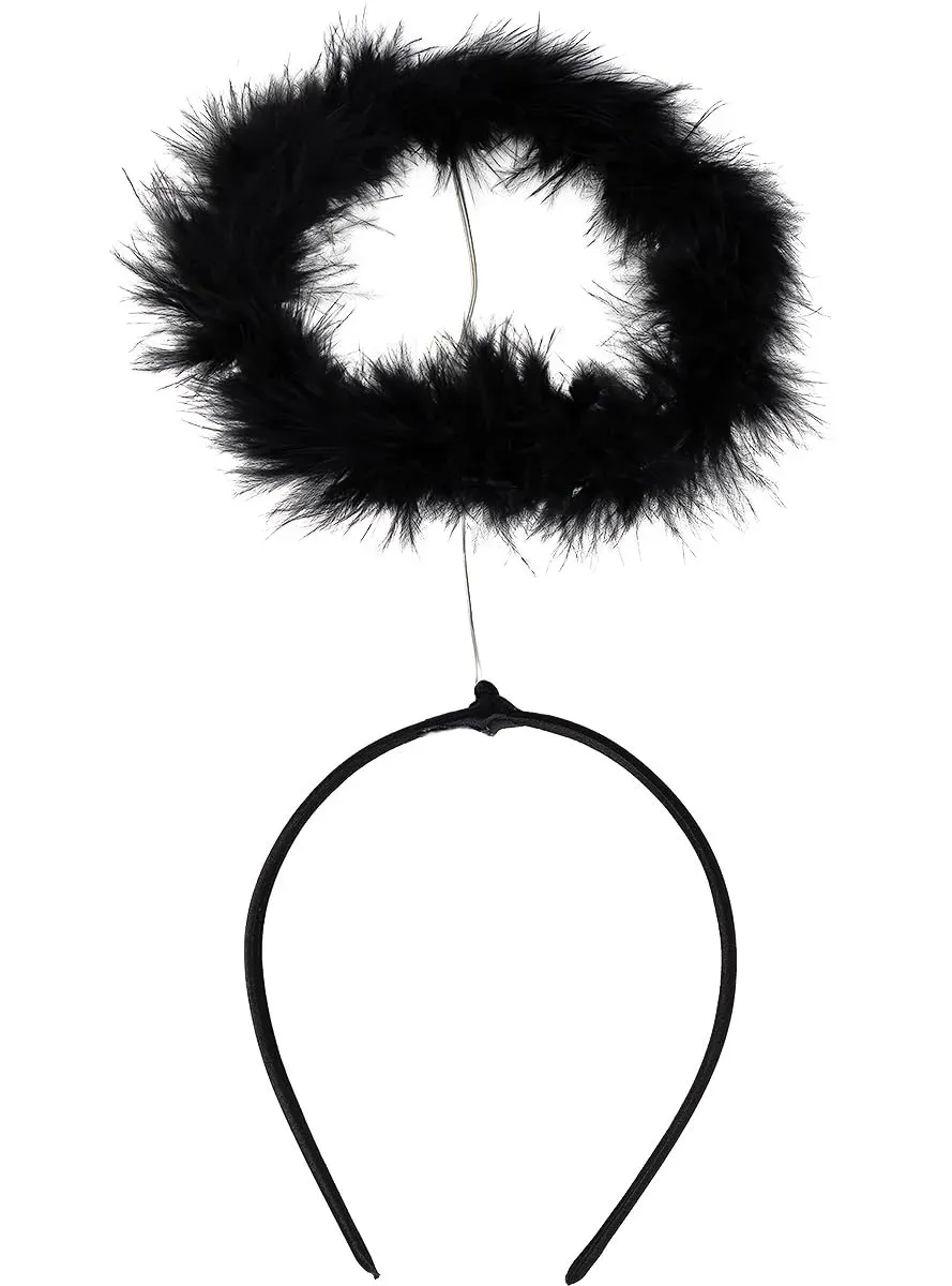 Funidelia Aureola Angelo Nera Accessorio Costume Adulto