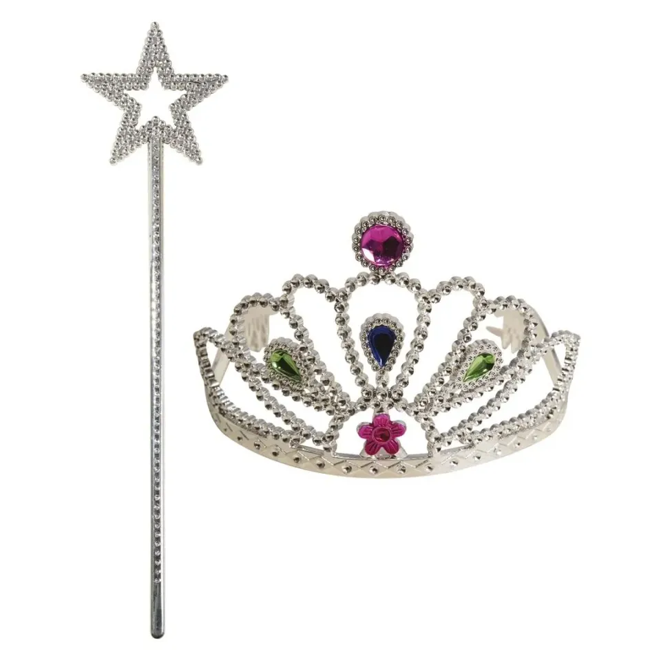 P'tit Clown 80851 set principessa cerchietto bacchetta