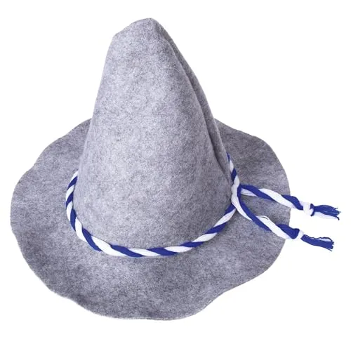 P'tit Clown 41653 cappello tirolese feltro adulto taglia unica