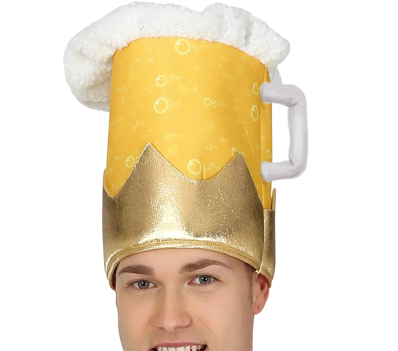 Fiestas Guirca Birra costume uomo L verde con cappello