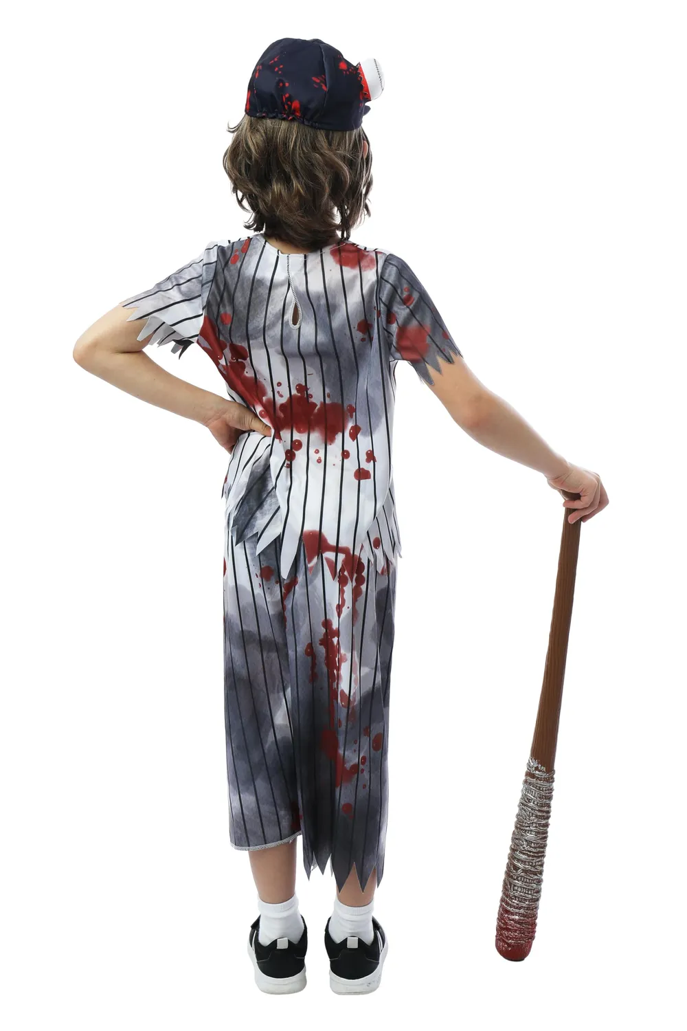 P'tit Clown costume zombie baseball bambino Halloween