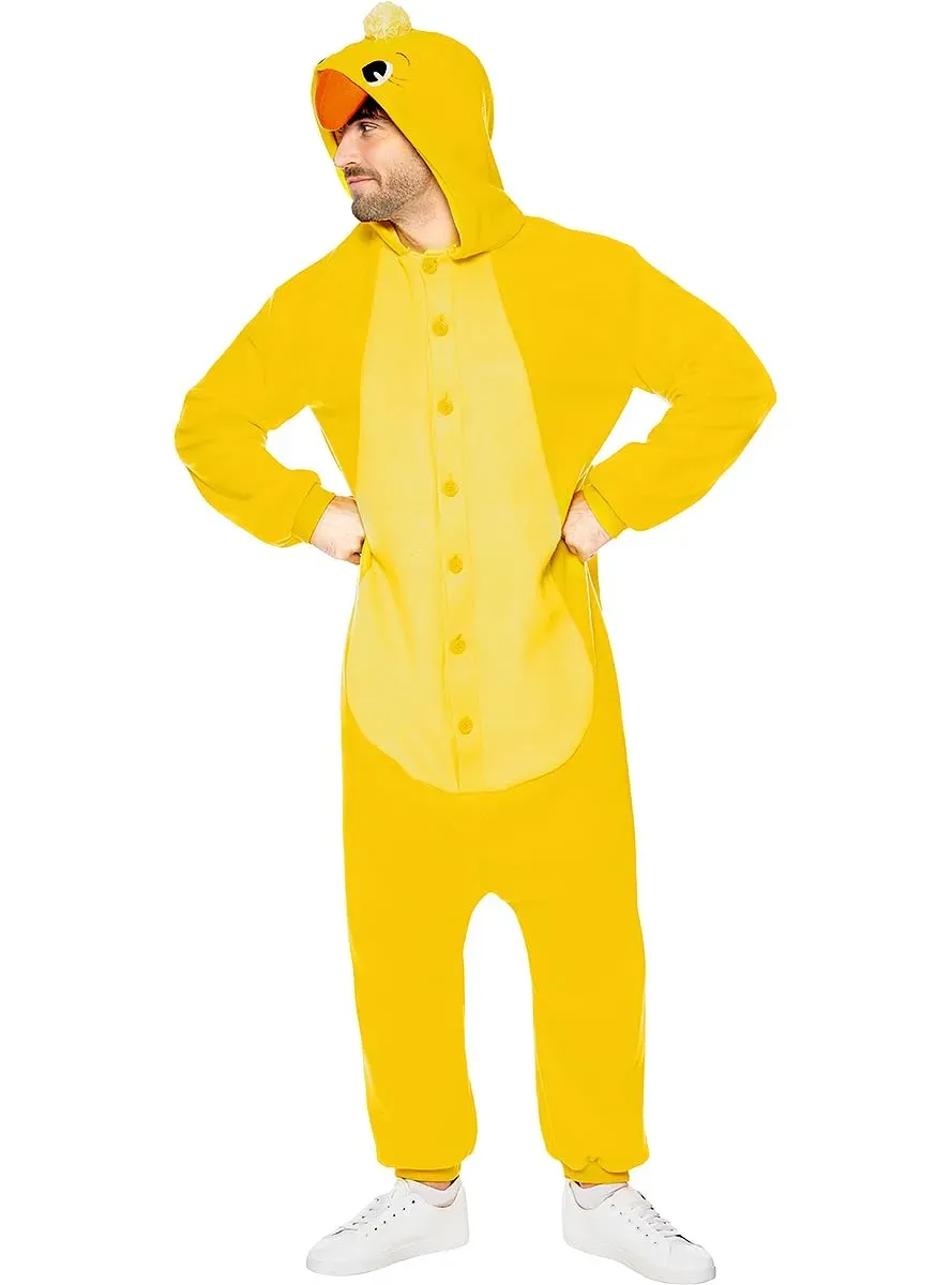 Funidelia Pulcino Onesie costume adulto L-XL giallo