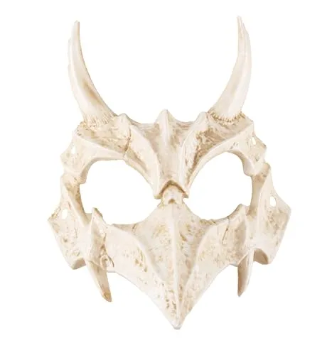 P'tit Clown 23155 maschera scheletro animali modello casuale
