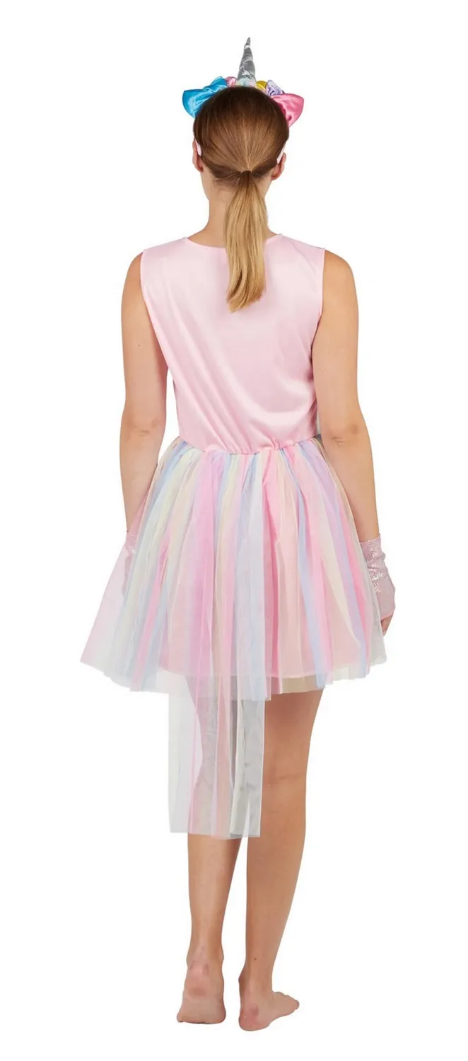 P'tit Clown costume unicorno donna vestito cerchietto