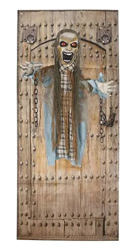 P'tit Clown zombie automa animato 100 cm sonoro luminoso tenda