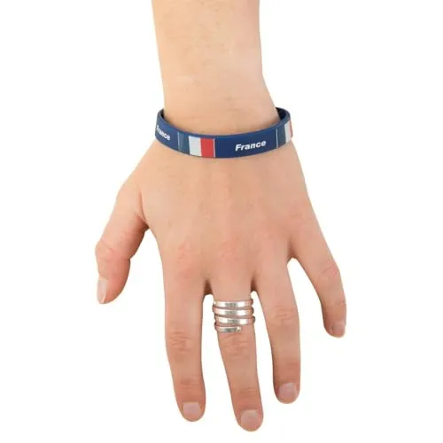 P'tit Clown 88003 Bracciale Tifoso Francia Morbido Adulto