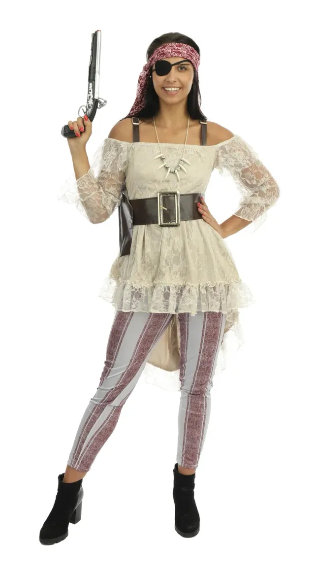 P'tit Clown Corsara Costume Donna L-XL Poliestere