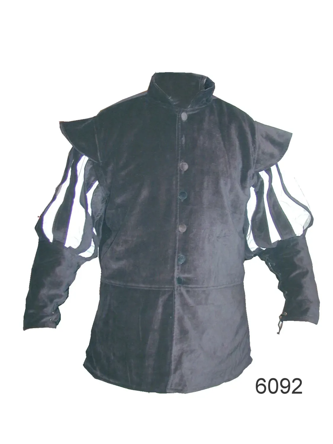 La Bottega di Merlino Giacca in Velluto Medievale Uniforme