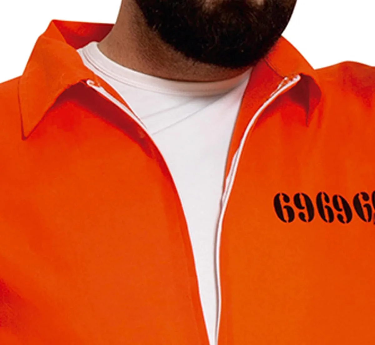 Guirca Carcerato 696969 costume arancione taglia 52-54 L