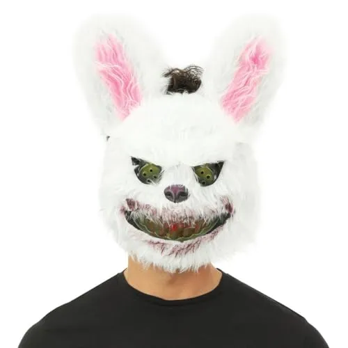 P'tit Clown maschera diabolica adulto animale coniglio orso