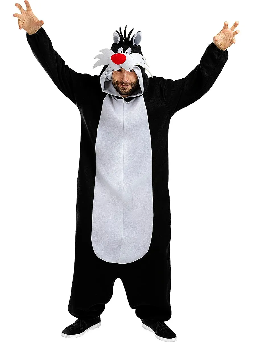 Funidelia Looney Tunes Silvestre costume adulto nero