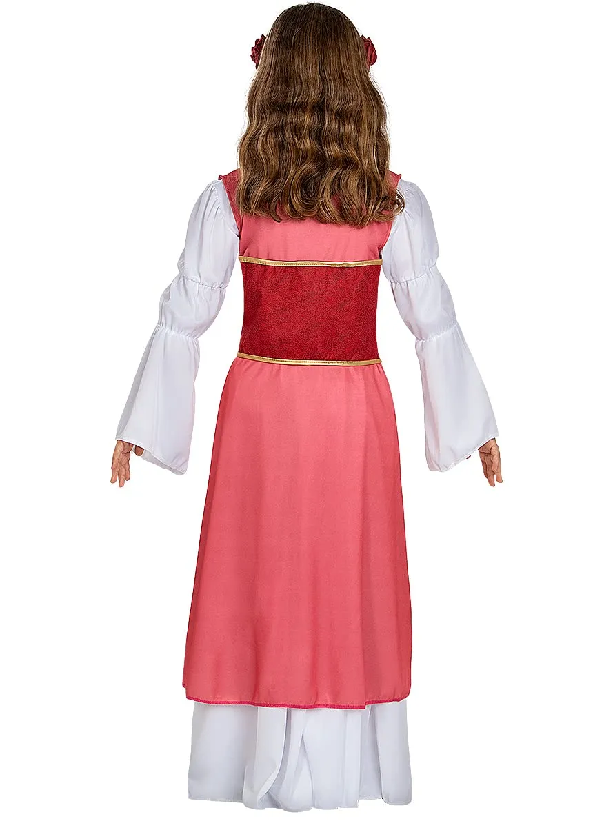 Funidelia Clarissa medievale costume bambina porpora 3-4 anni