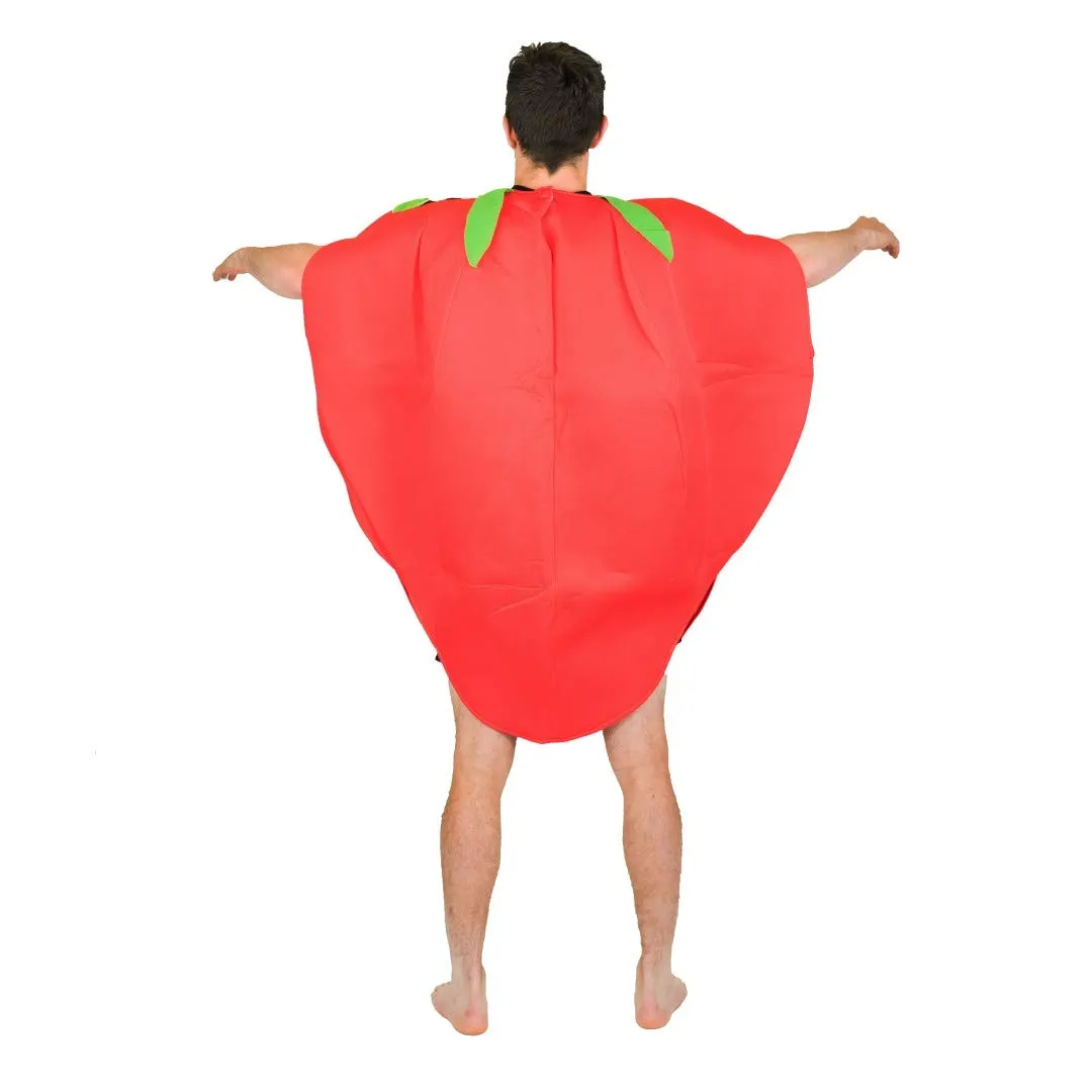 Bodysocks Fragola costume adulto taglia unica divertente