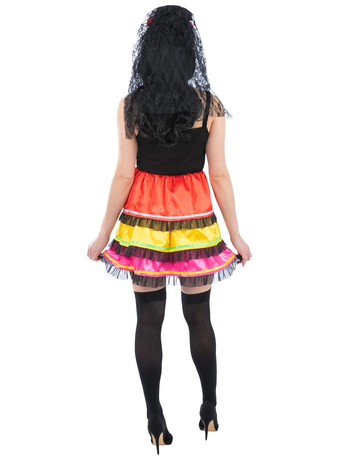 Smiffys Day of the Dead costume donna con velo