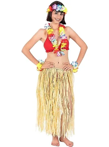 Funidelia Set Hawaii Multicolore Accessorio Costume Donna