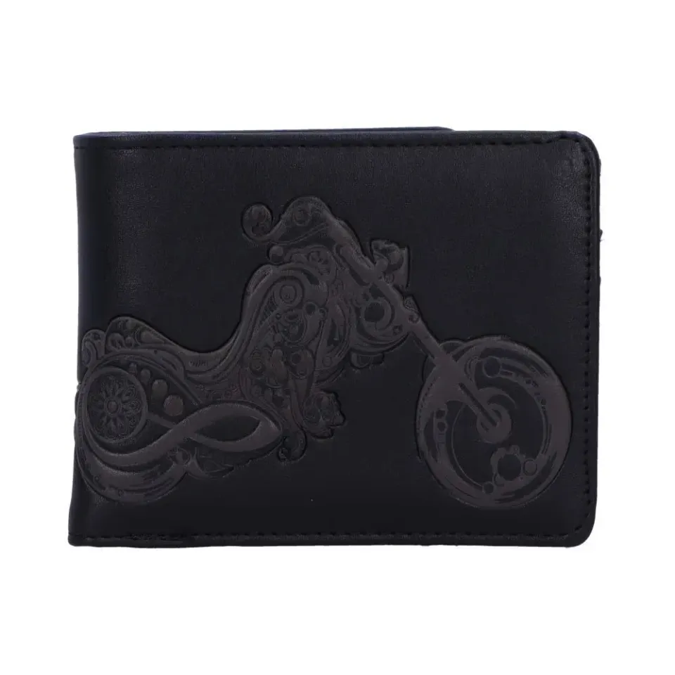 La Bottega di Merlino Portafoglio Bikers Pelle 11 cm Medievale