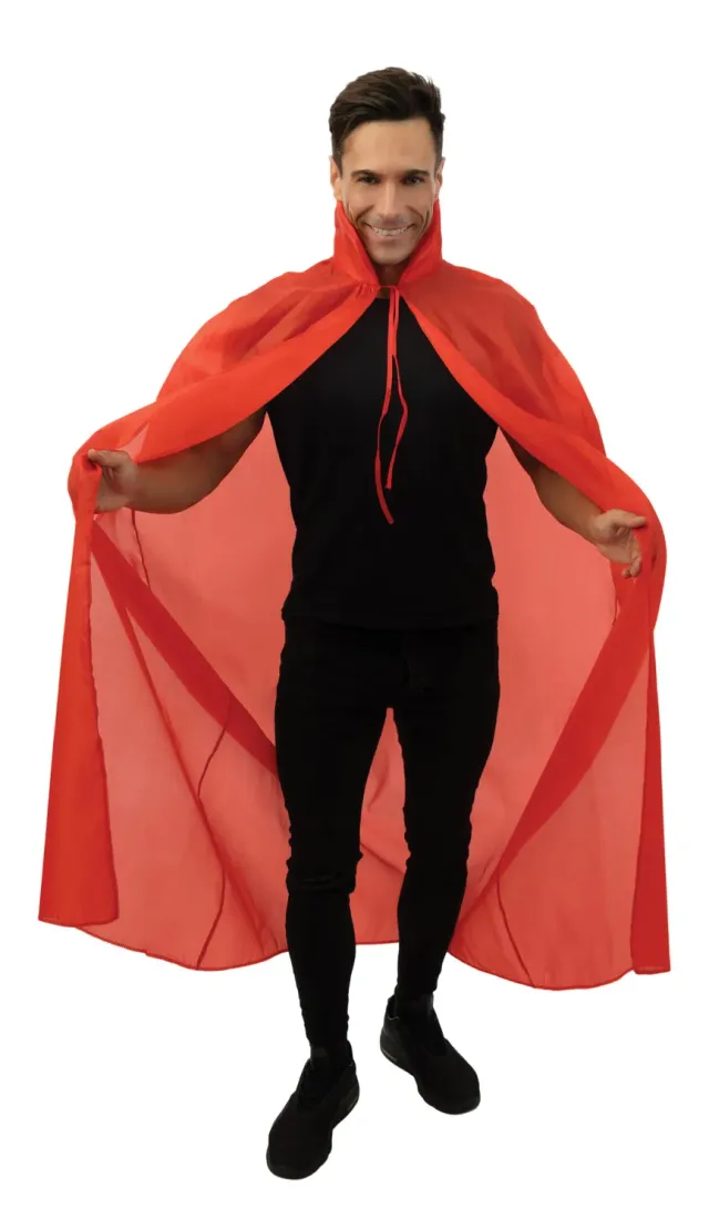 P'tit Clown 16221 Mantello Rosso Adulti 1,30 m Poliestere