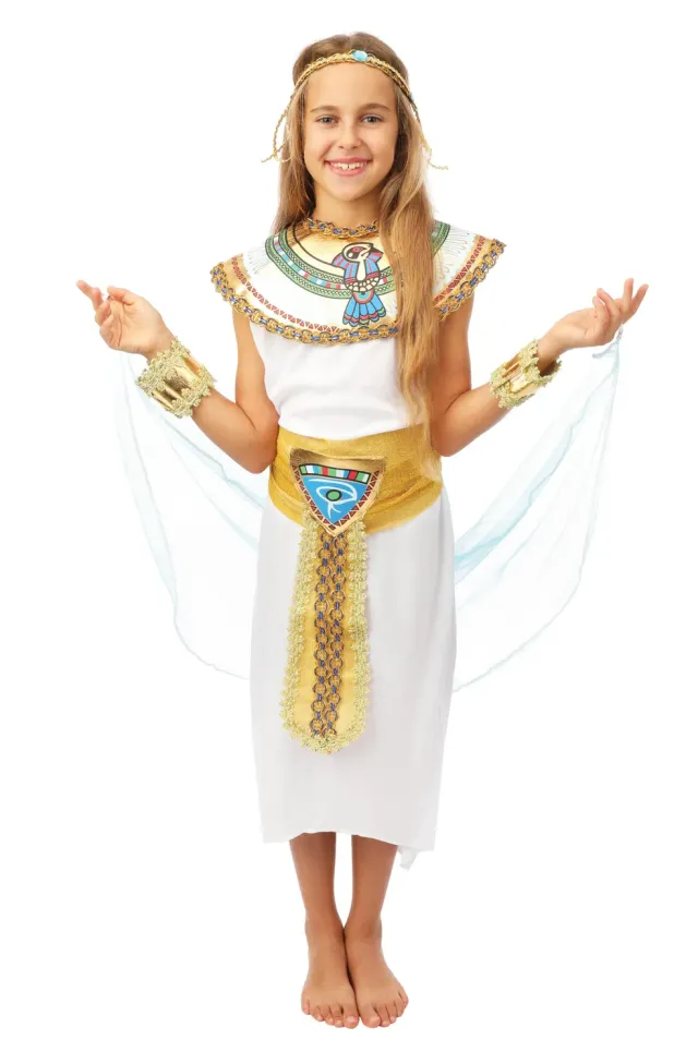 P'tit Clown Cleopatra costume bambina 10-12 anni egiziana