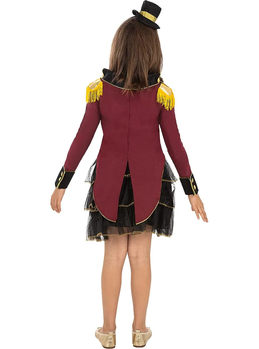Funidelia Costume da Domatrice Bambina Rosso 10-12 Anni Circo