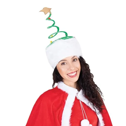 P'tit Clown re22376 cappello albero di Natale taglia unica con molla