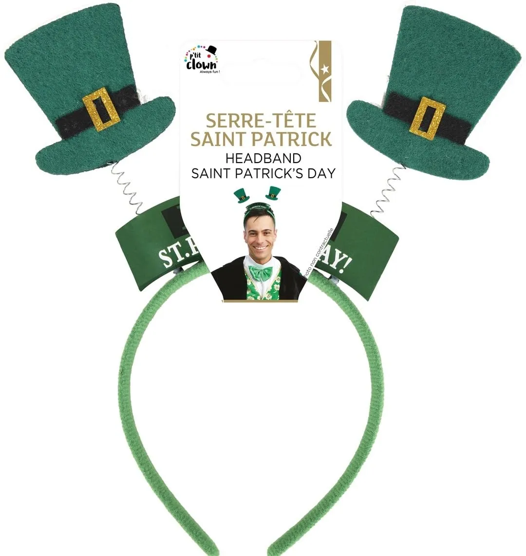 P'tit Clown 23241 cerchietto San Patrizio verde adulto